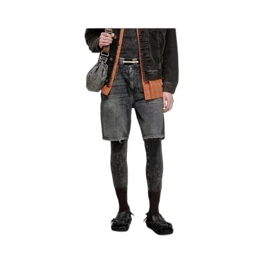 Diesel D-Fin Distressed Denim Shorts