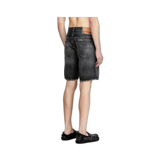Diesel D-Fin Distressed Denim Shorts