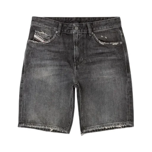 Diesel D-Fin Distressed Denim Shorts