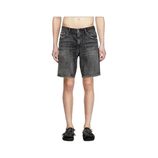 Diesel D-Fin Distressed Denim Shorts