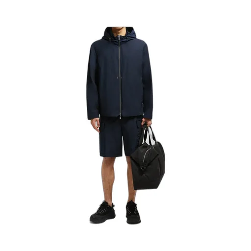 Moncler Lacha Zip-Up Hooded Windbreaker