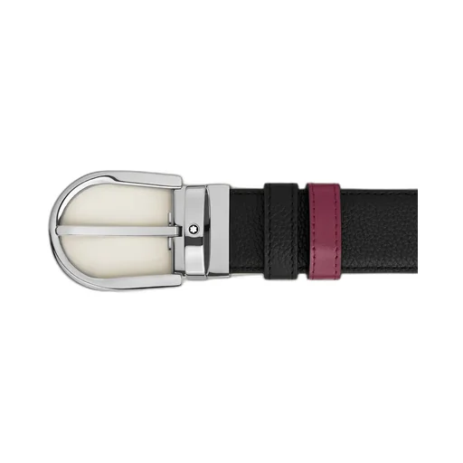 Montblanc Buckle Detailed Reversible Belt