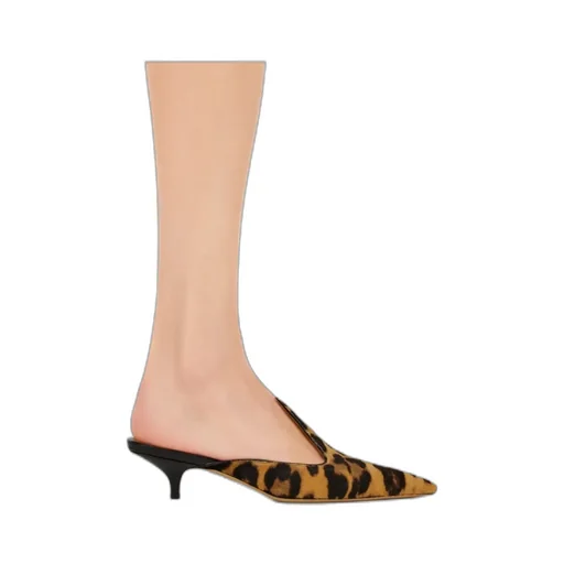 Ferragamo Dorye Pointed-Toe Mules