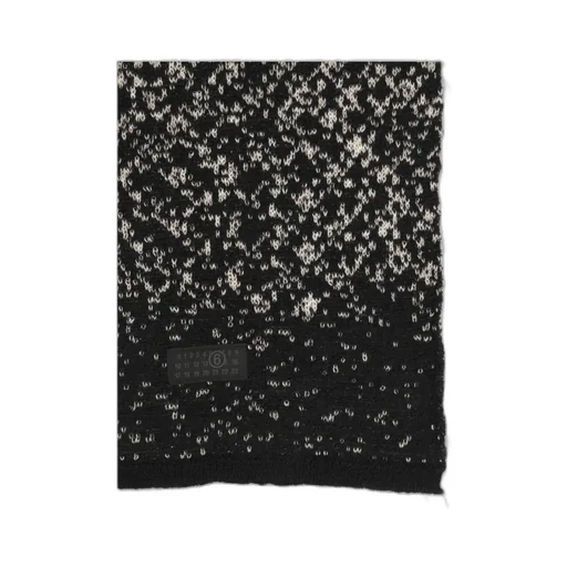 Mm6 Maison Margiela Jacquard-Knit Scarf