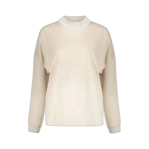 Crew-Neck Long-Sleeve Top