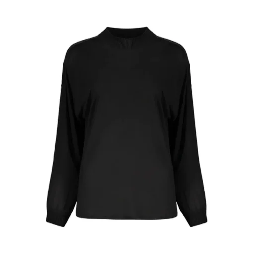 Relaxed-Fit Long-Sleeve Sweater