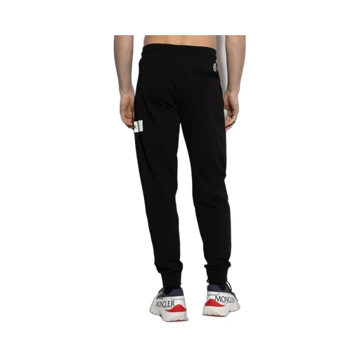 Moncler Logo Printed Drawstring Cuffed Joggers
