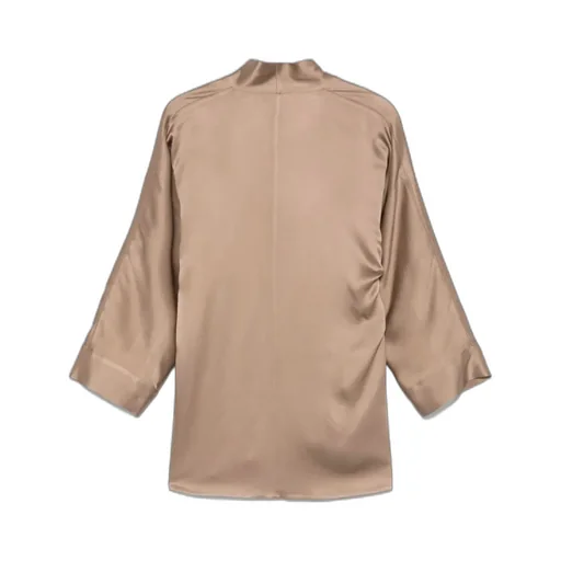 Belted Long-Sleeve Shirt