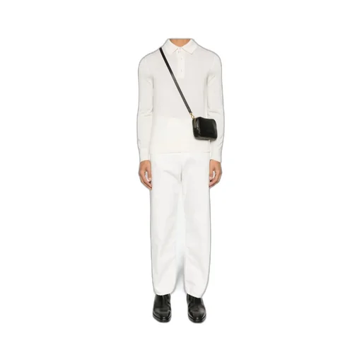 Tom Ford Long-Sleeved Knitted Polo Shirt