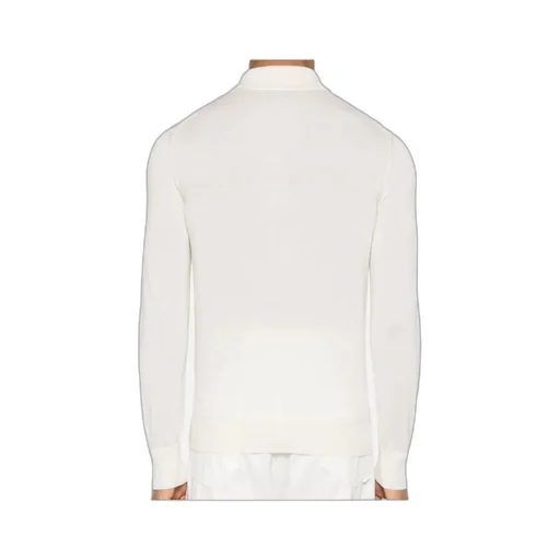 Tom Ford Long-Sleeved Knitted Polo Shirt