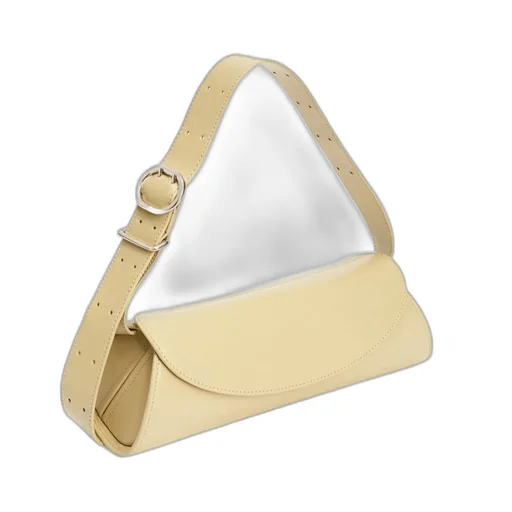Jil Sander Cannolo Logo Stamped Small Shoulder Bag