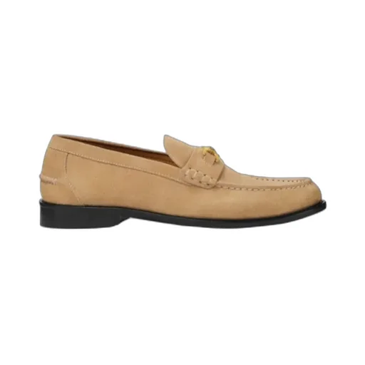 Suede Loafers