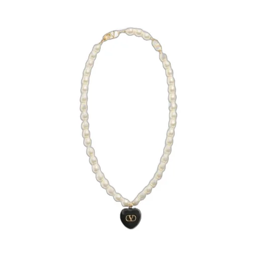 Valentino Coeur Royal Vlogo Signature Necklace