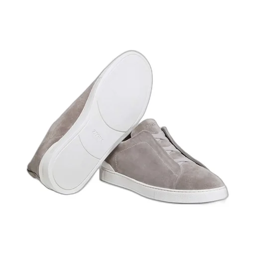 Slip-On Suede Trainers