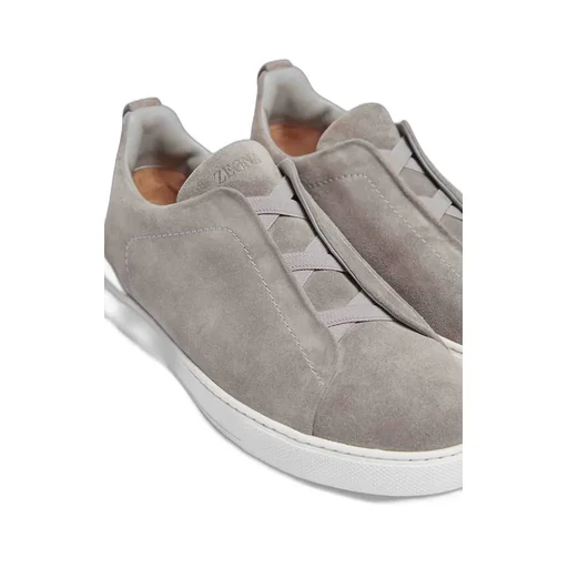 Slip-On Suede Trainers