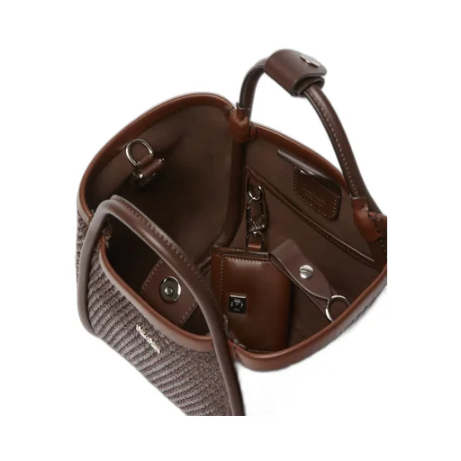Max Mara Logo Plaque Top Handle Bag