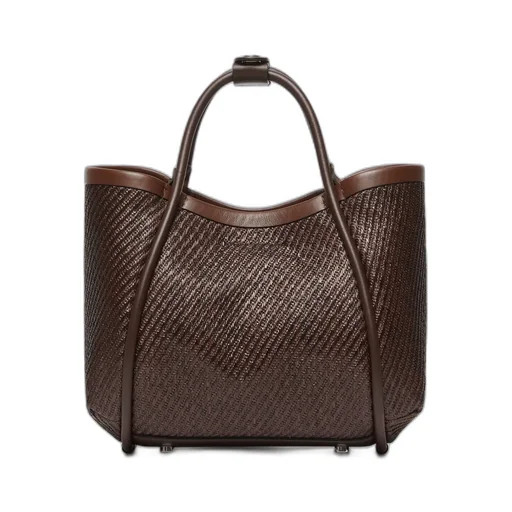 Max Mara Logo Plaque Top Handle Bag