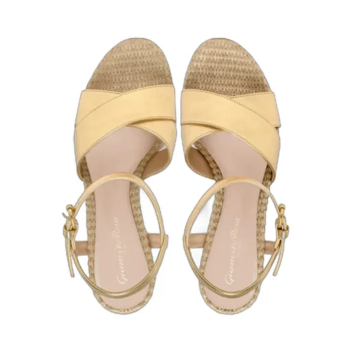 Gianvito Rossi Platform Woven Sandals