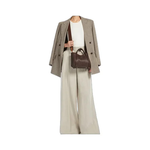 Max Mara Logo Plaque Top Handle Bag