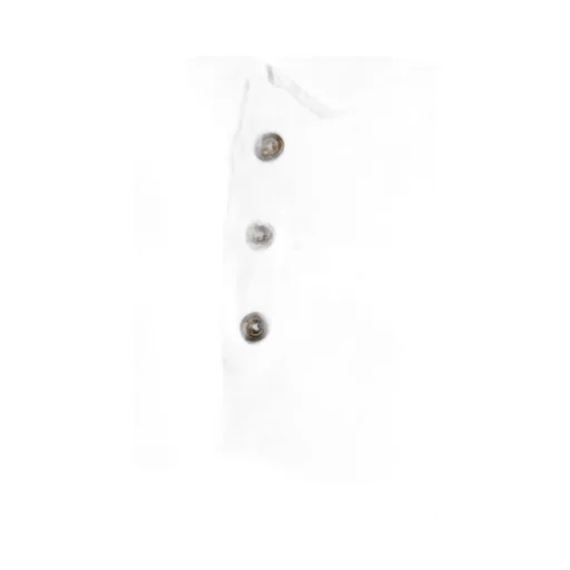 Eleventy Striped Knit Polo Shirt
