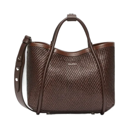 Max Mara Logo Plaque Top Handle Bag