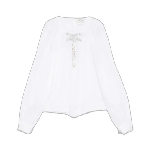 Pearl Decorative Bohemian Shirt