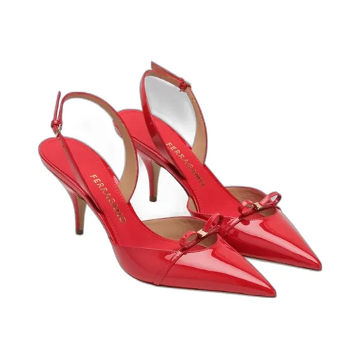 Pointed High-Heeled Sandals