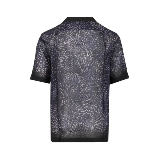 Dries Van Noten Patterned Short-Sleeved Shirt
