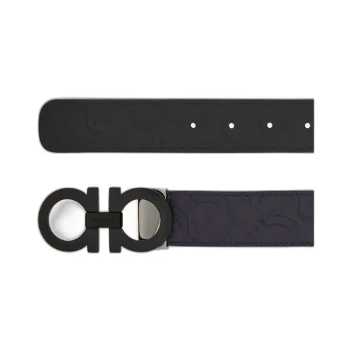 Ferragamo Reversible Gancini Buckle Belt