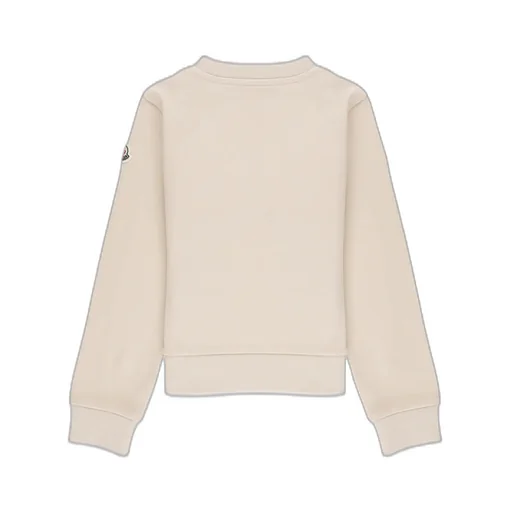 Moncler Enfant Logo Patch Crewneck Sweatshirt