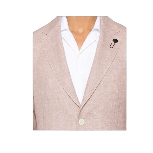 Brooch-Detail Blazer