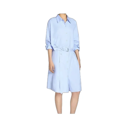Dries Van Noten Belted Shirt Dress