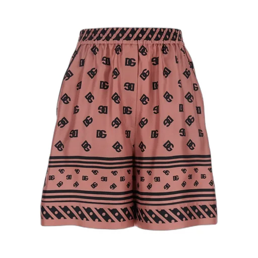 Dolce & Gabbana Dg Logo Printed Shorts