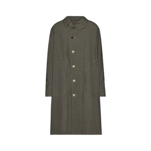 Maison Margiela Four Stitches Straight Hem Coat