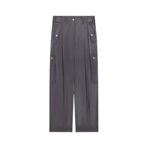 Dries Van Noten Button Detailed Straight Leg Pants