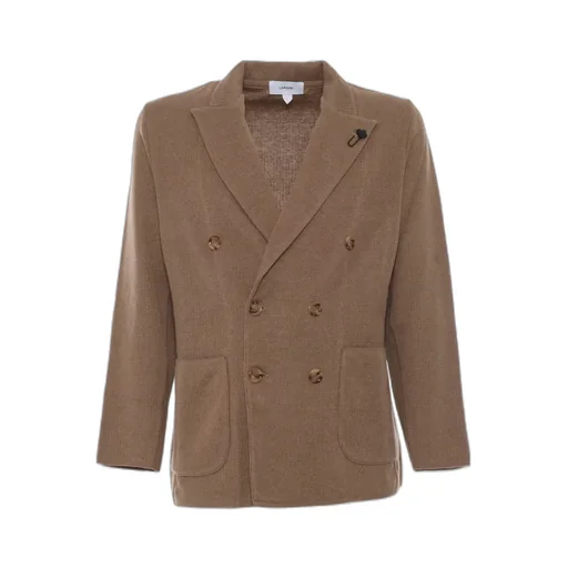 Lardini Double-Breasted Tailored Blazer