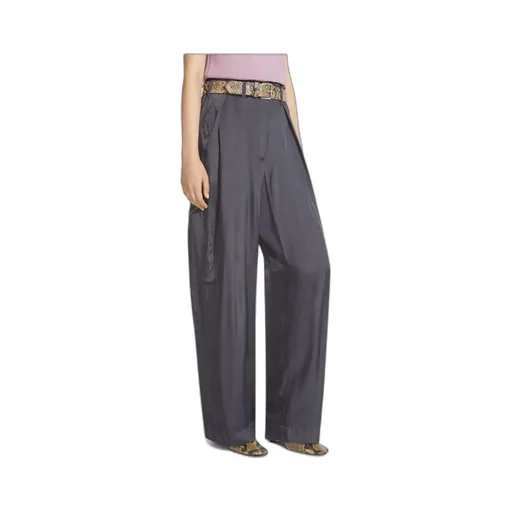 Dries Van Noten Button Detailed Straight Leg Pants