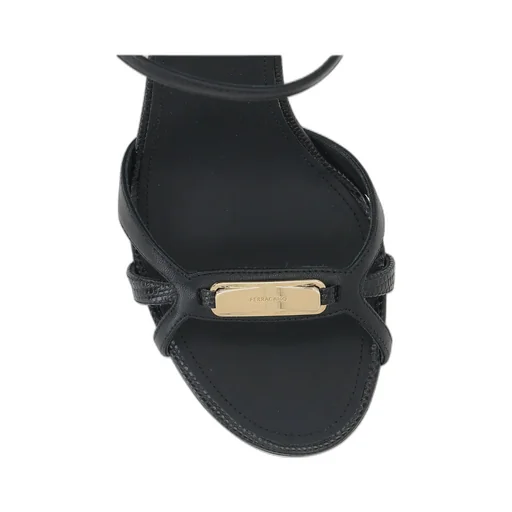 Ferragamo New Vara Buckle Strappy Sandals