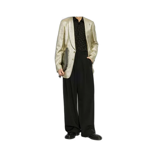 Long-Sleeved Suit Coat
