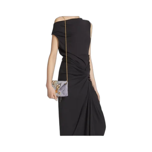 Dries Van Noten Draped Off-Shoulder Top