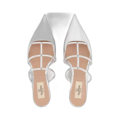 Valentino Garavani Rockstud Pointed Toe Mules