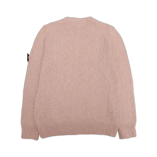 Stone Island Junior Logo Embroidered Crewneck Jumper
