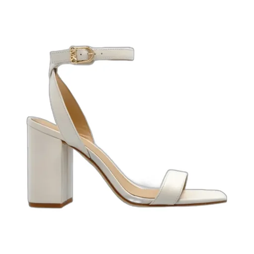 Michael Michael Kors Merriam Leather Block Heel Sandals