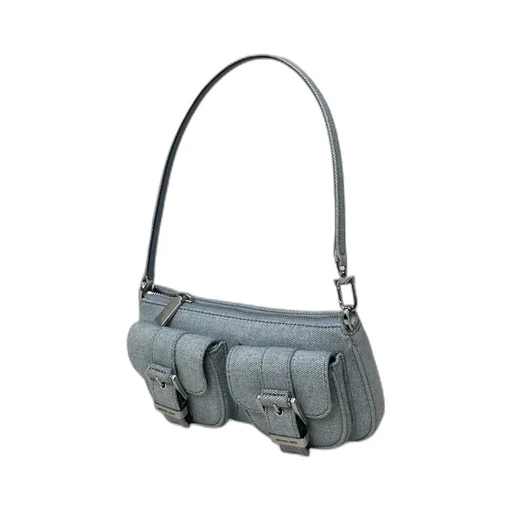 Michael Michael Kors Zoe Small Denim Pochette