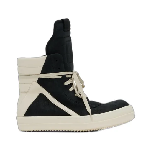 Lace-Up High-Top Sneakers