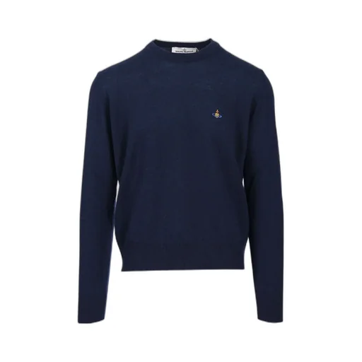 Vivienne Westwood Orb Embroidered Crewneck Jumper