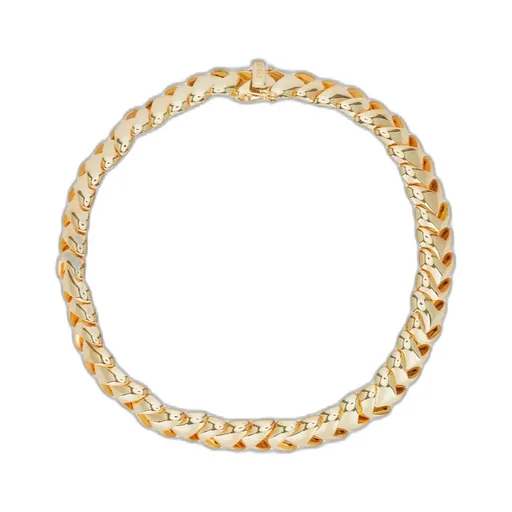 Anine Bing Logo-Engraved Chain Linked Necklace