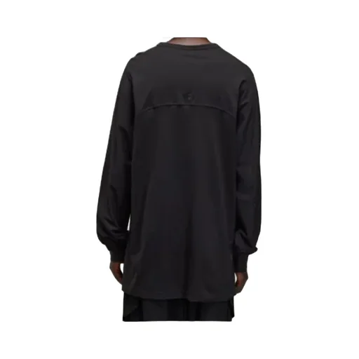 Y-3 3-Stripes Crewneck Long-Sleeved T-Shirt