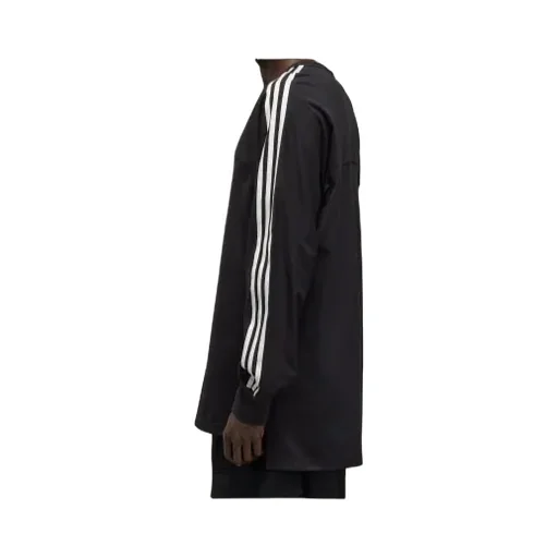 Y-3 3-Stripes Crewneck Long-Sleeved T-Shirt