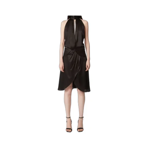 Ruched-Detailing Dress